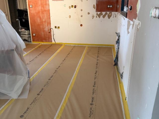 Travaux avant installation nouvelle cuisine